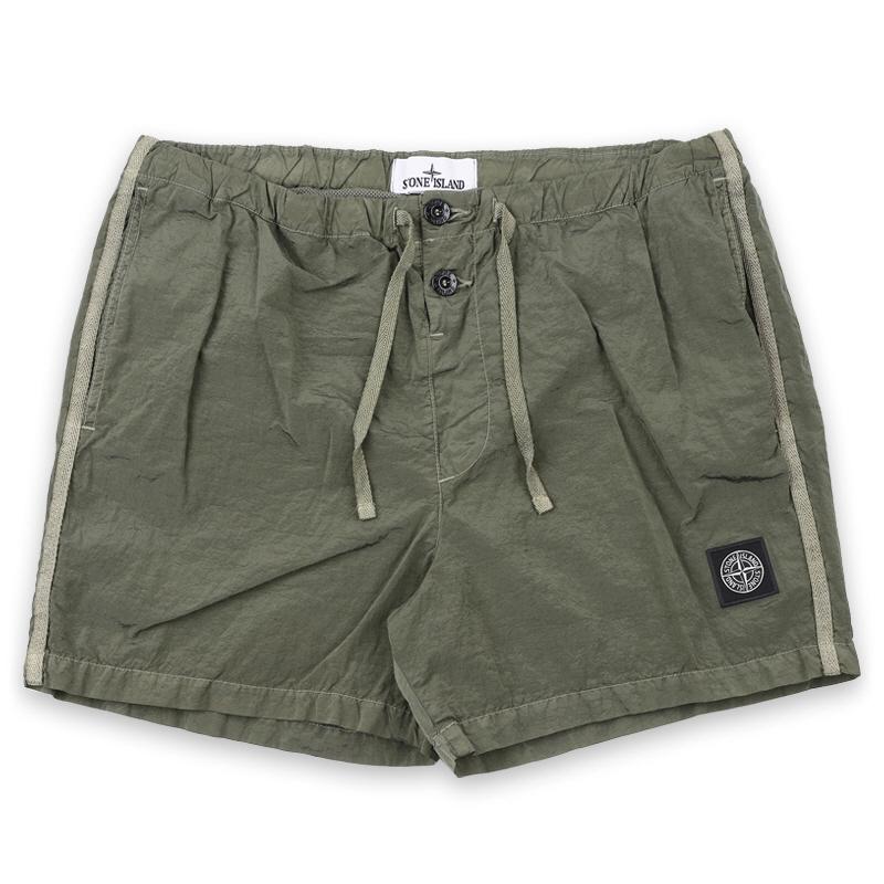 STONE ISLAND Compass Logo Patch Nylon Metal Swim Short L1S15 B100003 S0043 V005G