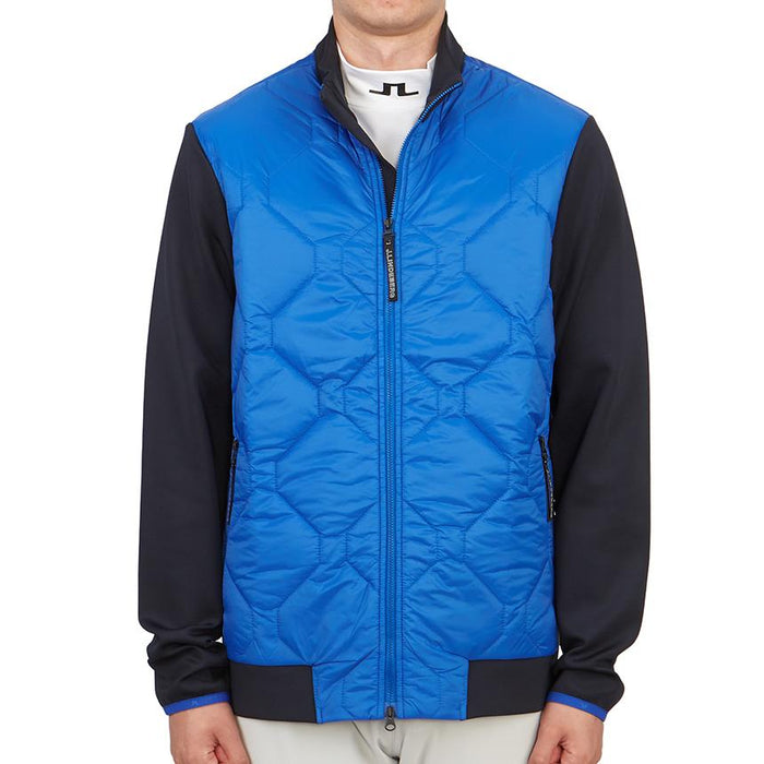J LINDEBERG Men’s Golf Mid Layer Padded Jacket Navy
