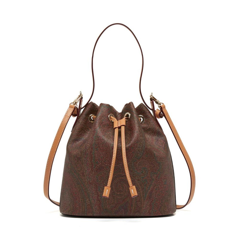 Etro Paisley Jacquard Bucket Shoulder Bag for Women WP1E0007AA054 R0369