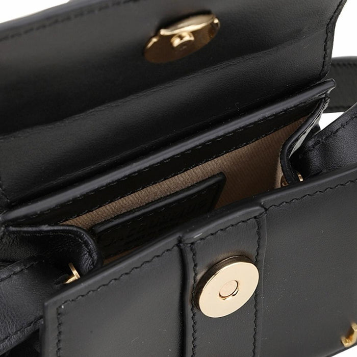 JACQUEMUS Le Chiquito Montagne Leather Crossbody Bag
