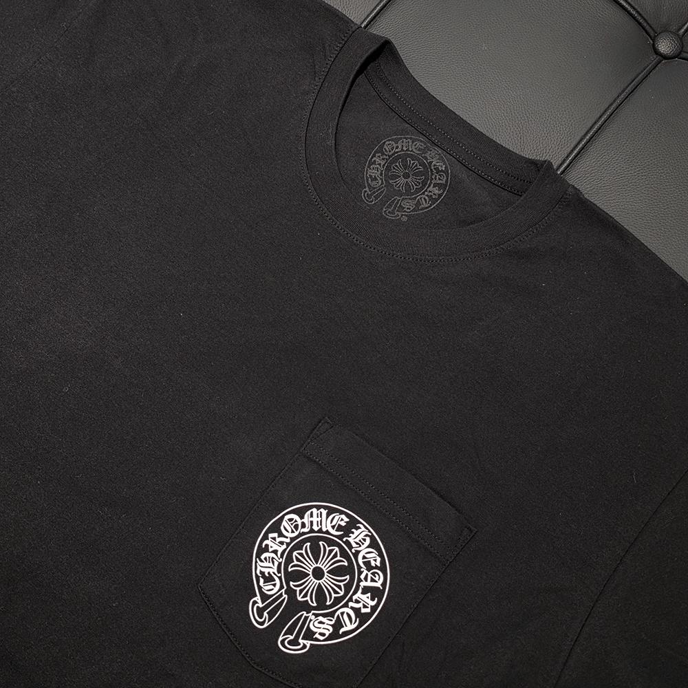 Chrome Hearts Horseshoe Logo Short Sleeve T-Shirt Black London