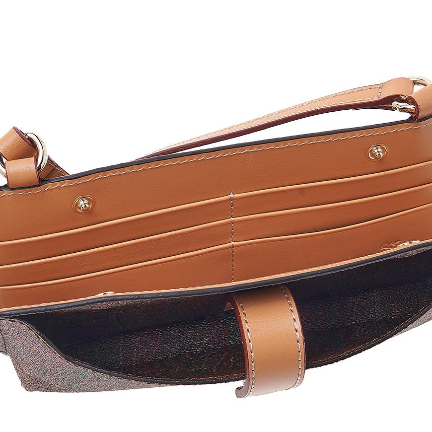 Etro Paisley Leather Phone Holder Crossbody Bag