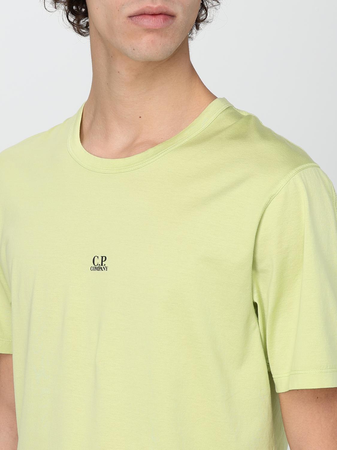 CP Company Cotton Short Sleeve T-Shirt Green Men’s Top