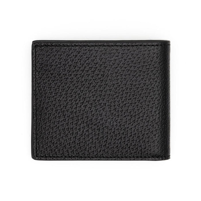 GUCCI GG Marmont Black Leather Bifold Wallet for Men