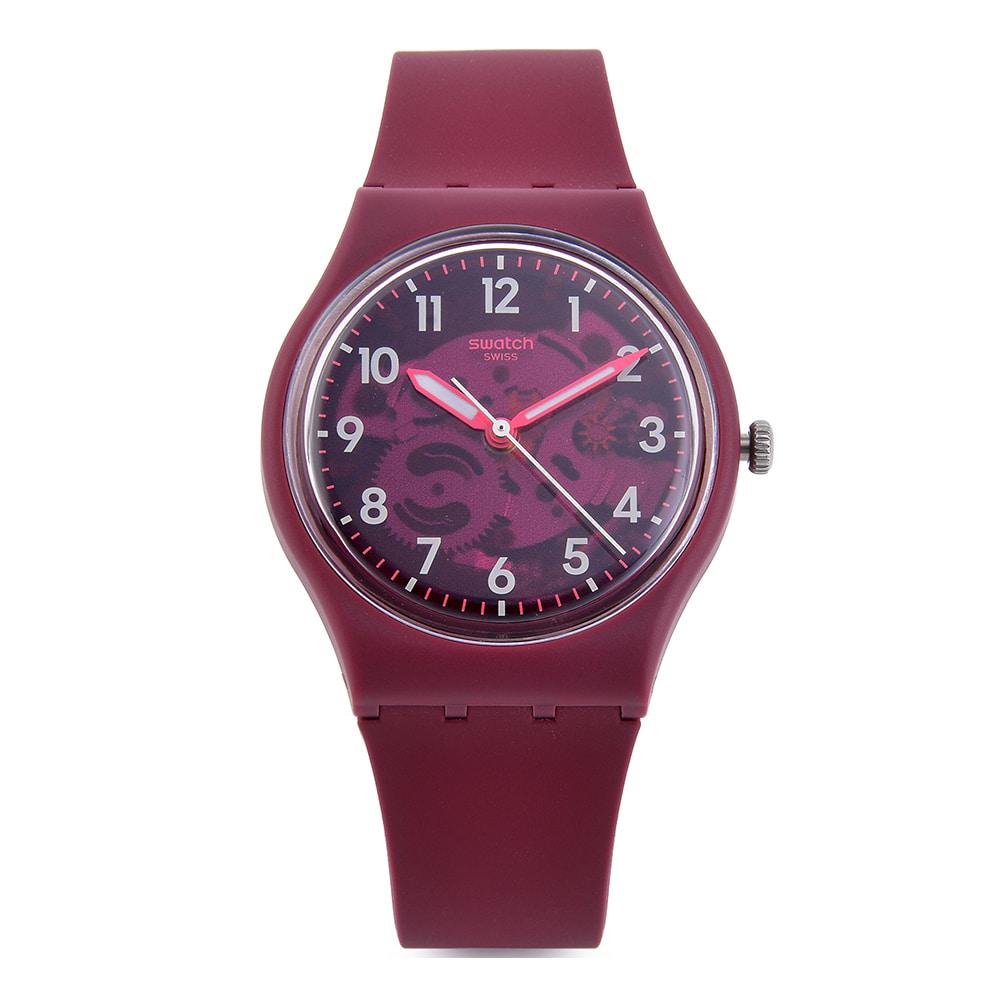 Swatch Unisex Urethane Rubber Watch SO28R115