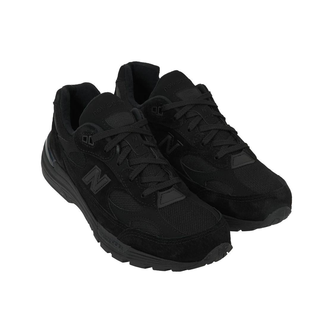 New Balance 992 Made in USA Core Triple Black Low-Top Sneakers U992TB