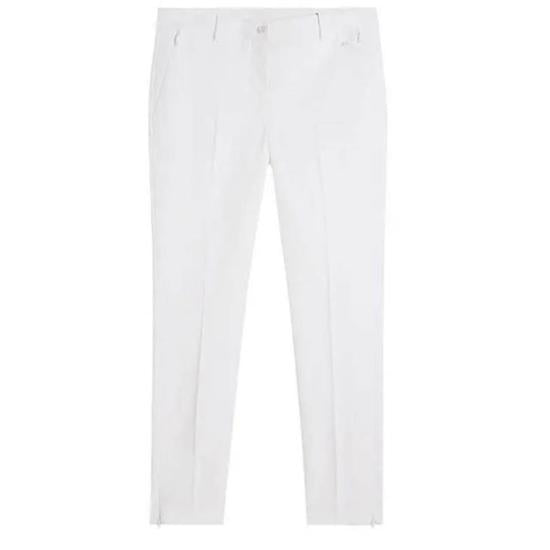 J LINDEBERG Straight Classic Pants for Women GWPA093000000 WHITE DOM