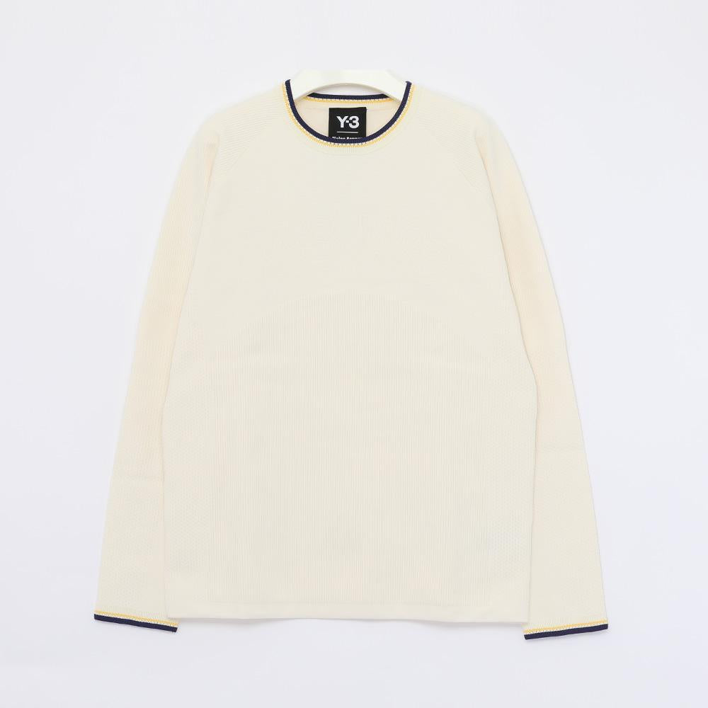 Y-3 Wales Bonner Base Top Men’s Knit Round Neck Sweater KS3975