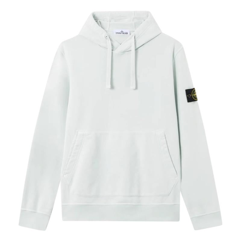 STONE ISLAND Organic Cotton Fleece Men’s Hoodie Navy