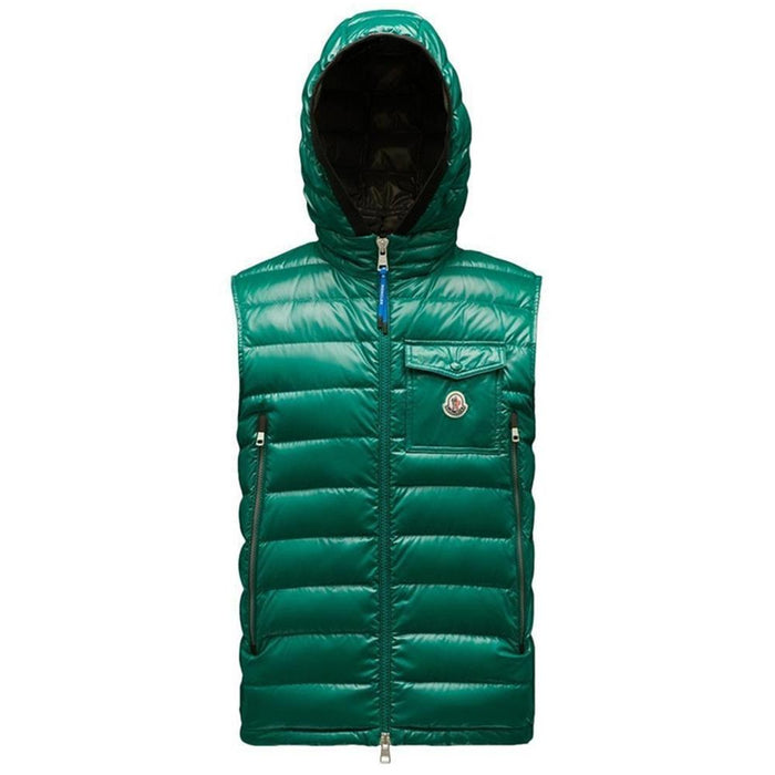 Moncler Green RAGOT Down Puffer Vest for Men