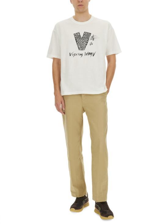 Visvim Short Sleeve T-Shirt 0125105010014 OFF WHITE DOM