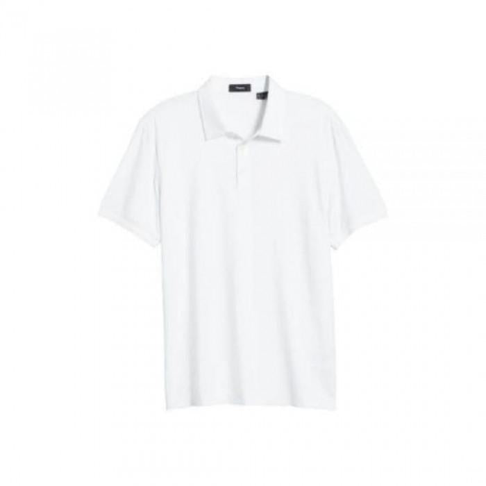 Theory NORAN Yellow Lyocell Jersey Polo T-Shirt O0299511 100