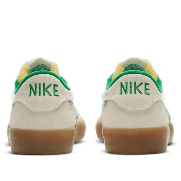 Nike SB Heritage Vulc White Lucky Green Low-Top Sneakers