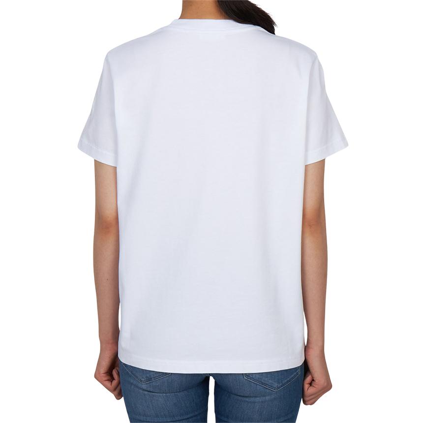 Moncler Women’s Short Sleeve T-Shirt White Cotton Tee