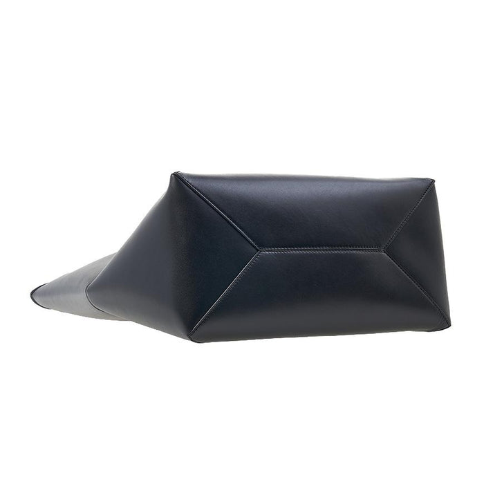 LOEWE Black Leather Puzzle Fold XL Tote Bag