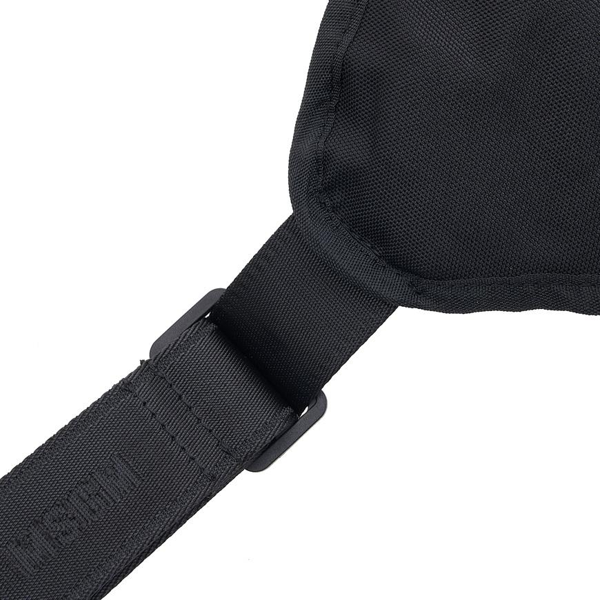 MSGM Women’s Belt Bag Black Crossbody Bag