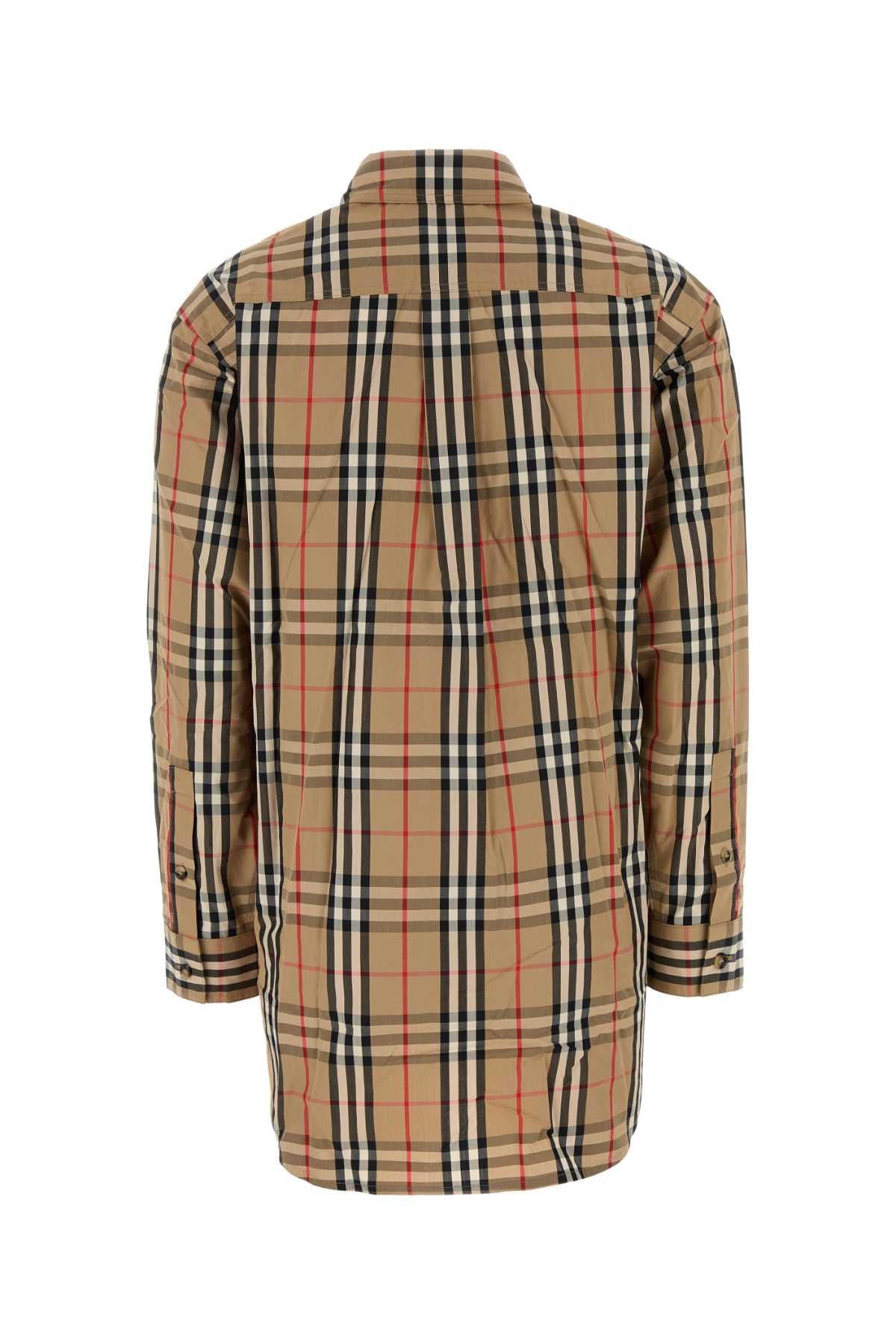 BURBERRY Long Sleeve Button-Up Shirt FW26 A7028
