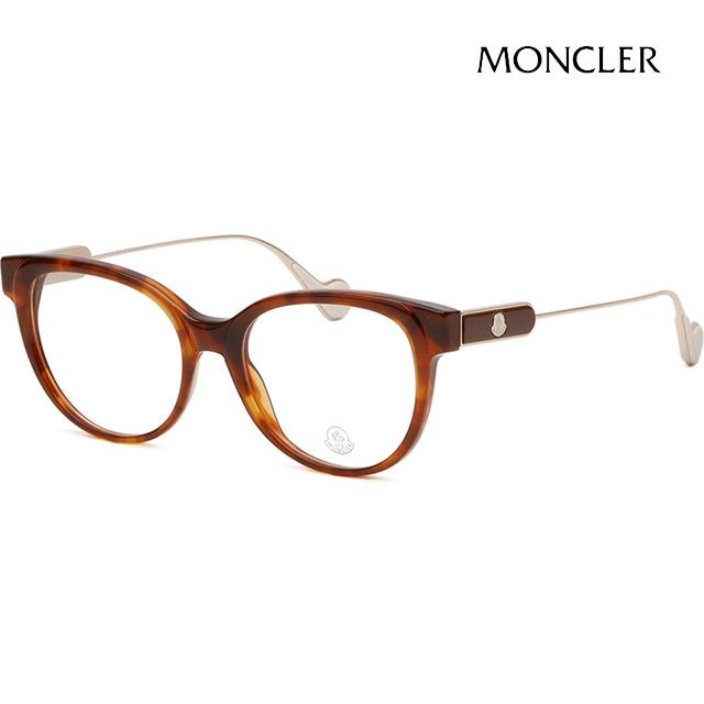 Moncler Tortoise Acetate Full-Rim Eyeglasses Unisex ML5056 052