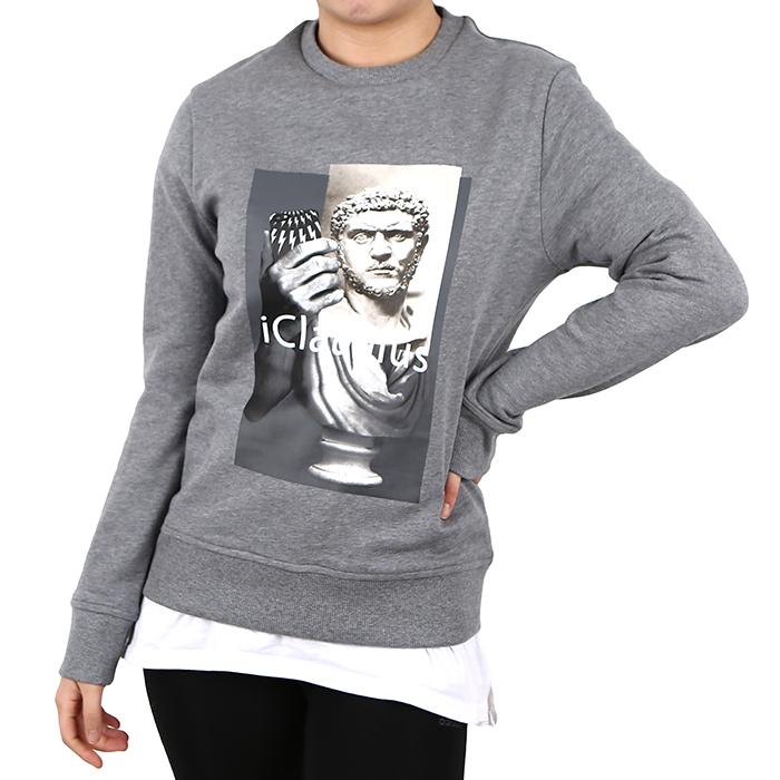 Neil Barrett Women I Claudius Print Sweatshirt