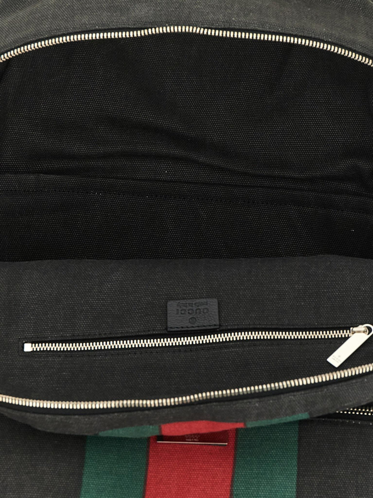GUCCI Black Leather Backpack