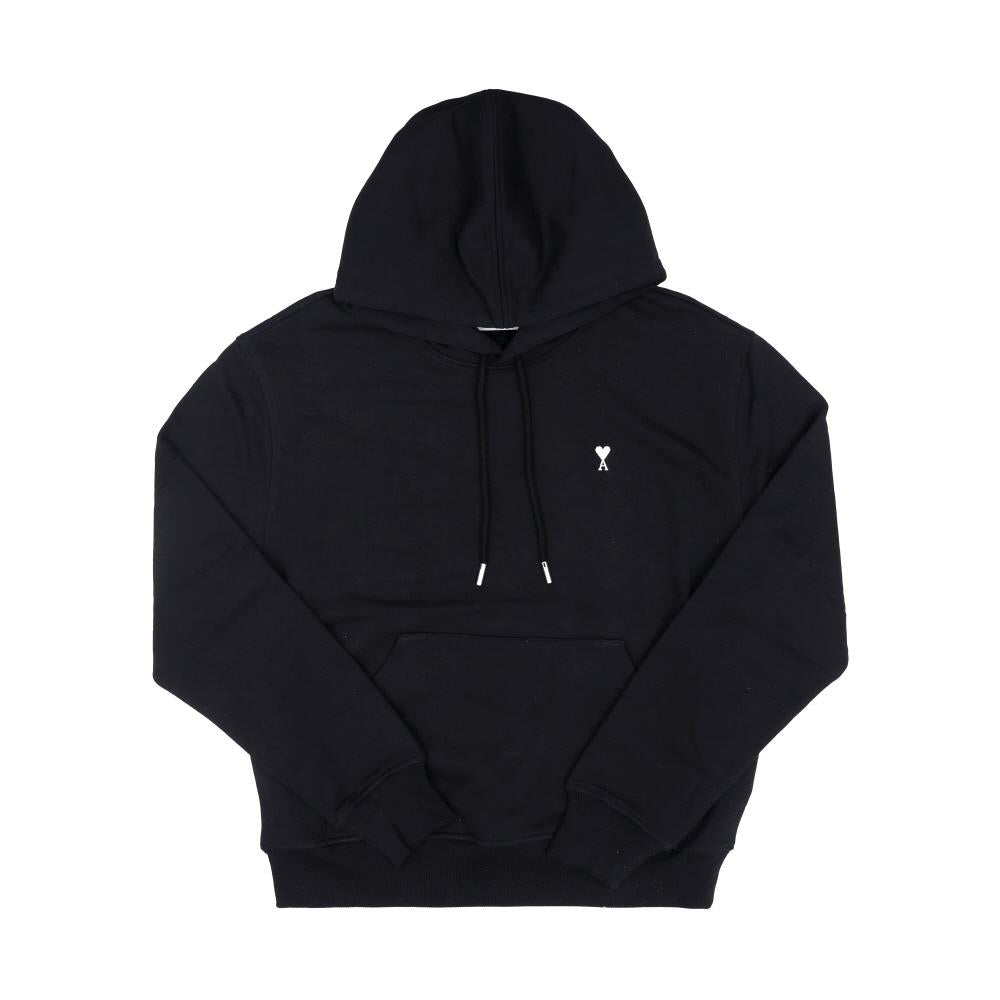 AMI Small Heart Logo Hoodie for Men HSW764 730 045