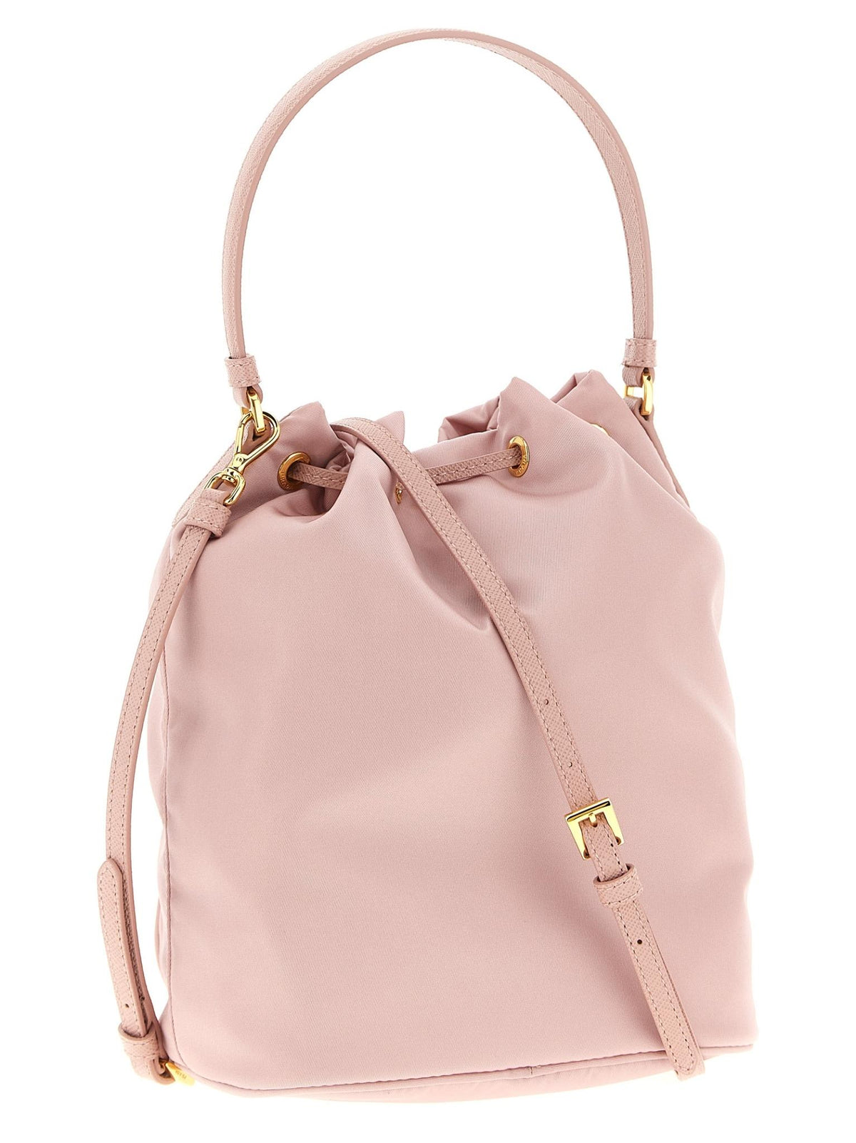 PRADA Leather Tote Shoulder Bag Black