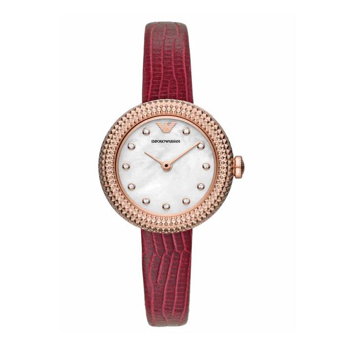 Emporio Armani Women's Leather Strap Watch 11417