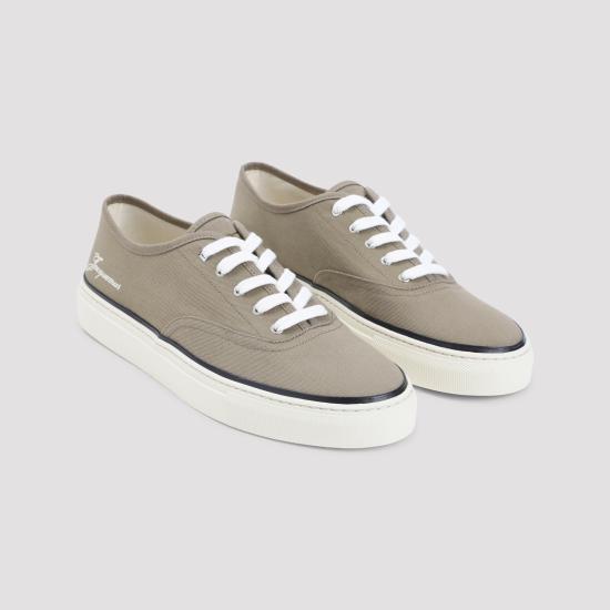 JACQUEMUS Khaki Low-Top Sneakers FOM 00212 AW 00829