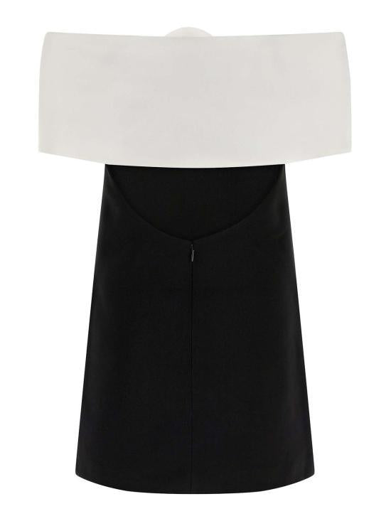 Self Portrait Black Short Dress RS26180 SBLACK