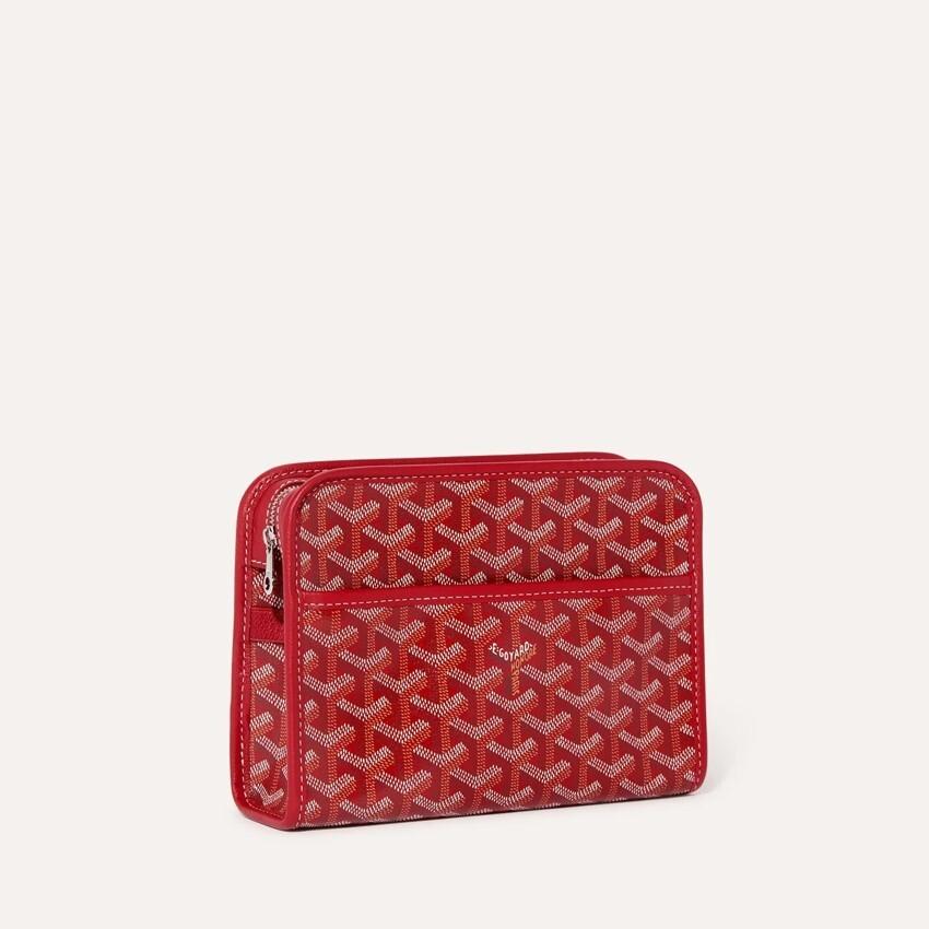 GOYARD Red Jouvence PM Women’s Clutch JOUVENPMLTY02 CL02 P