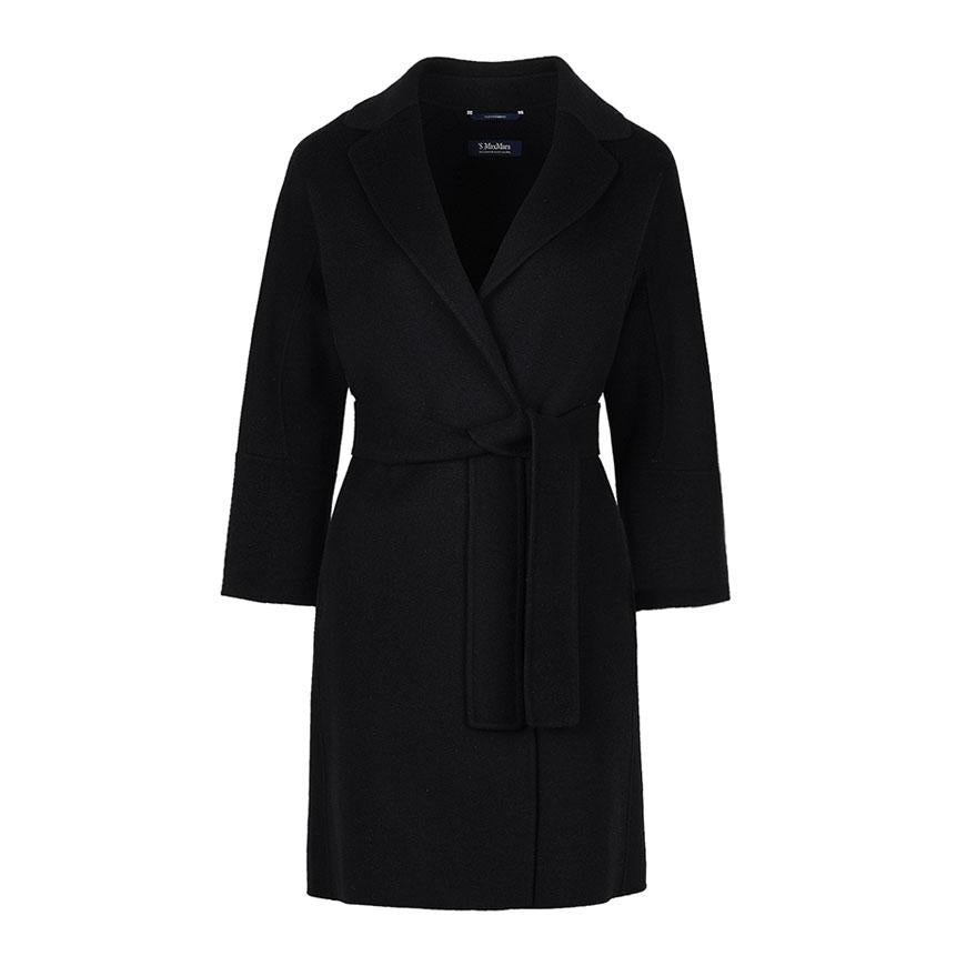 Max Mara ARONA Virgin Wool Coat for Women, Beige