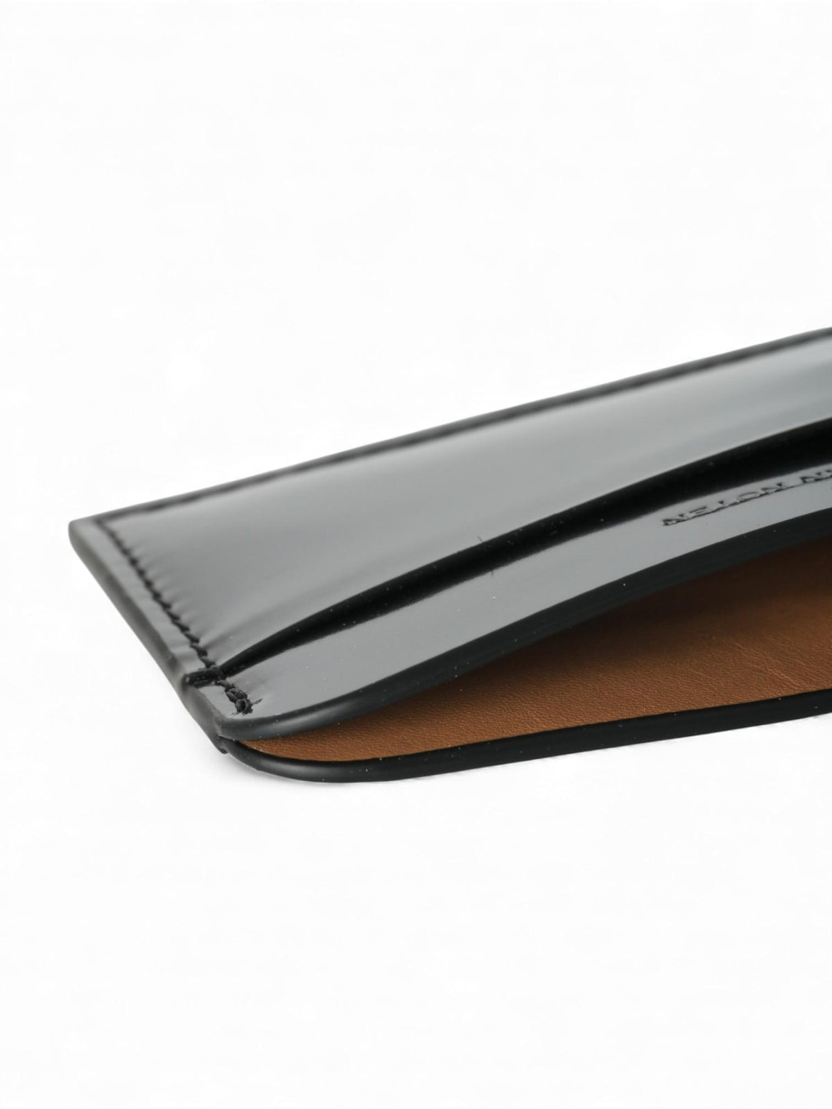 Dries Van Noten Black Leather Card Case Unisex Cardholder 251 022100 188 900