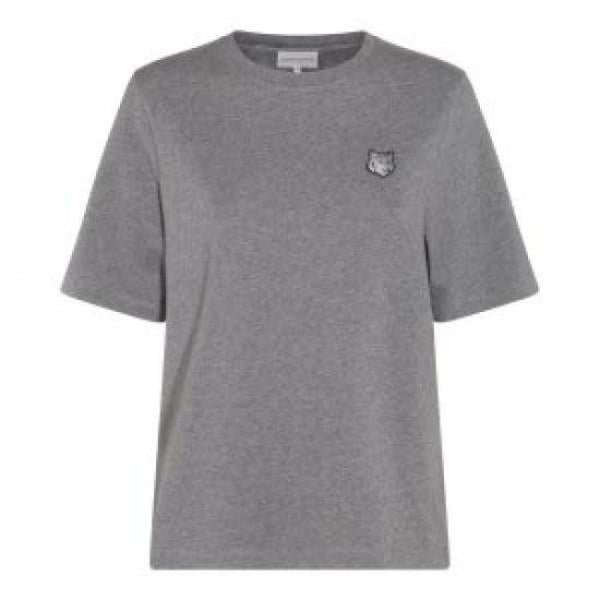 Maison Kitsune Bold Fox Head Patch Comfort T-Shirt MW00127 KJ0119 H131