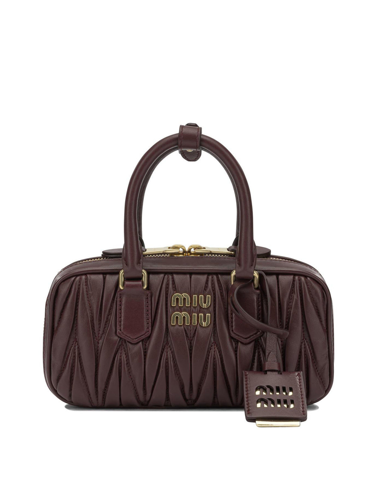 Miu Miu Black Leather Mini Shoulder Bag