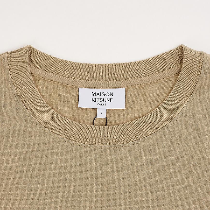 Maison Kitsune Dressed Fox Comfort T-Shirt Men White Cotton QM00101 KJ7025 0429