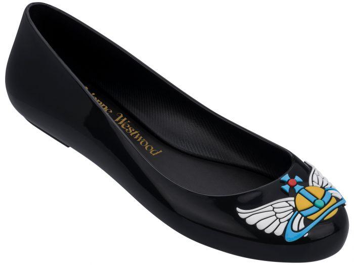 Vivienne Westwood Melissa Space Love Wing ORB Flat Shoes