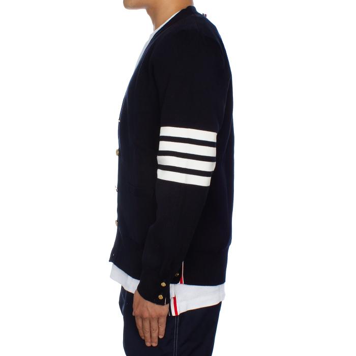 THOM BROWNE Milano Stitch Diagonal Stripe Cardigan Men’s Knit
