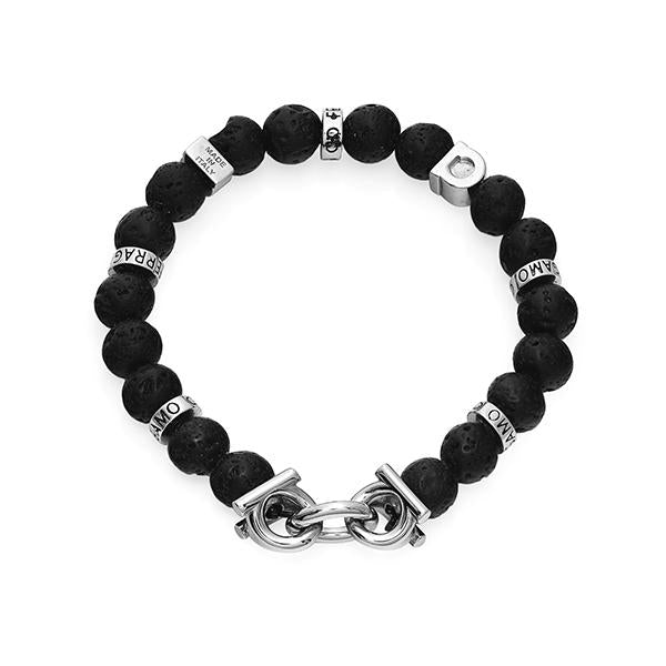 Ferragamo Men’s Leather Bracelet 77 0150 0717496