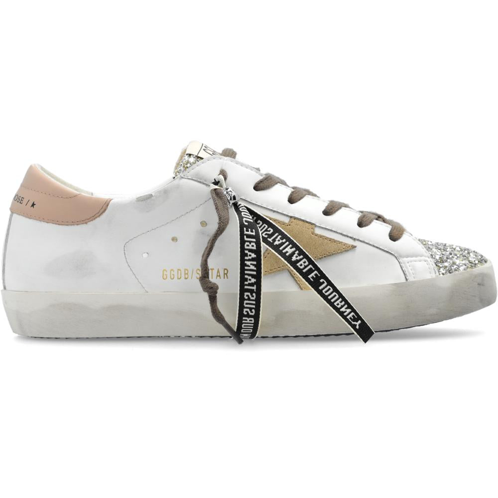 GOLDEN GOOSE Superstar Low-Top Leather Sneakers Women White