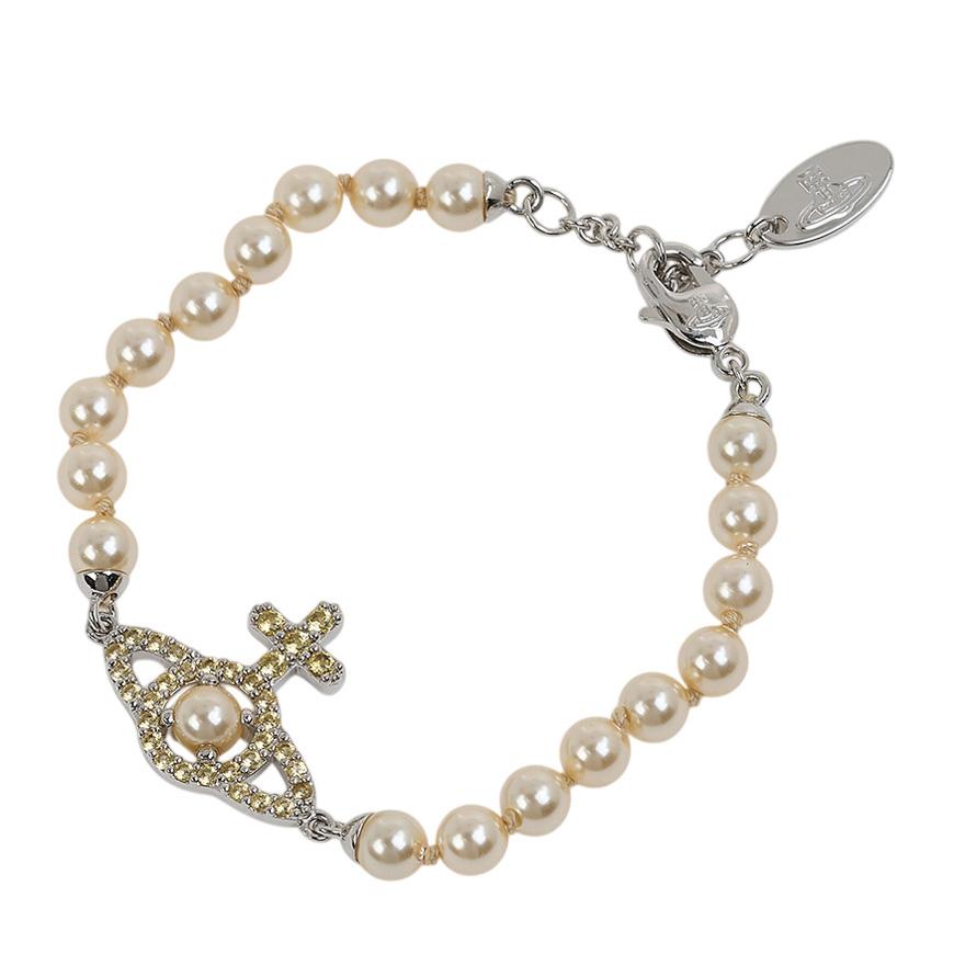 Vivienne Westwood Olympia Pearl Bracelet for Women 6103007R P643