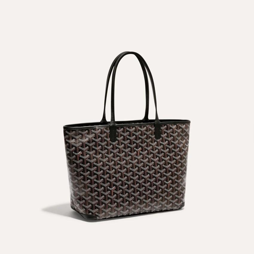 GOYARD Artois PM Black Women’s Tote Bag ARTOISPMLTY 01CL01P