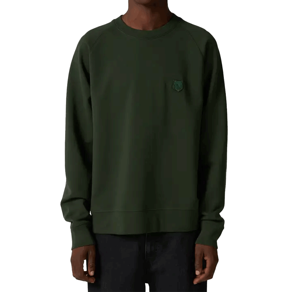 Maison Kitsune Bold Fox Logo Oversized Men's Sweatshirt MMM00304 KM0001 P391