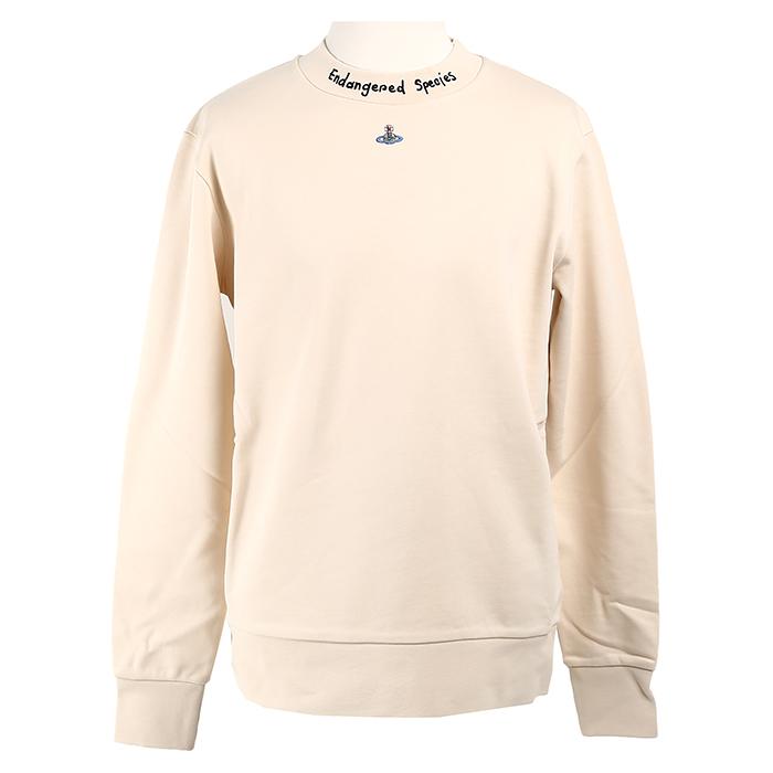 Vivienne Westwood Men’s Logo Mock Neck Sweatshirt S25GU0117