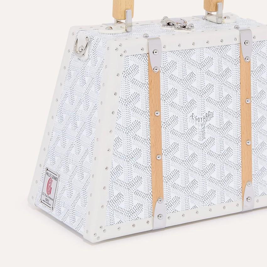 GOYARD Saigon Mini Trunk Tote Bag White Women’s SAIMA2MINTY 50CL 50P