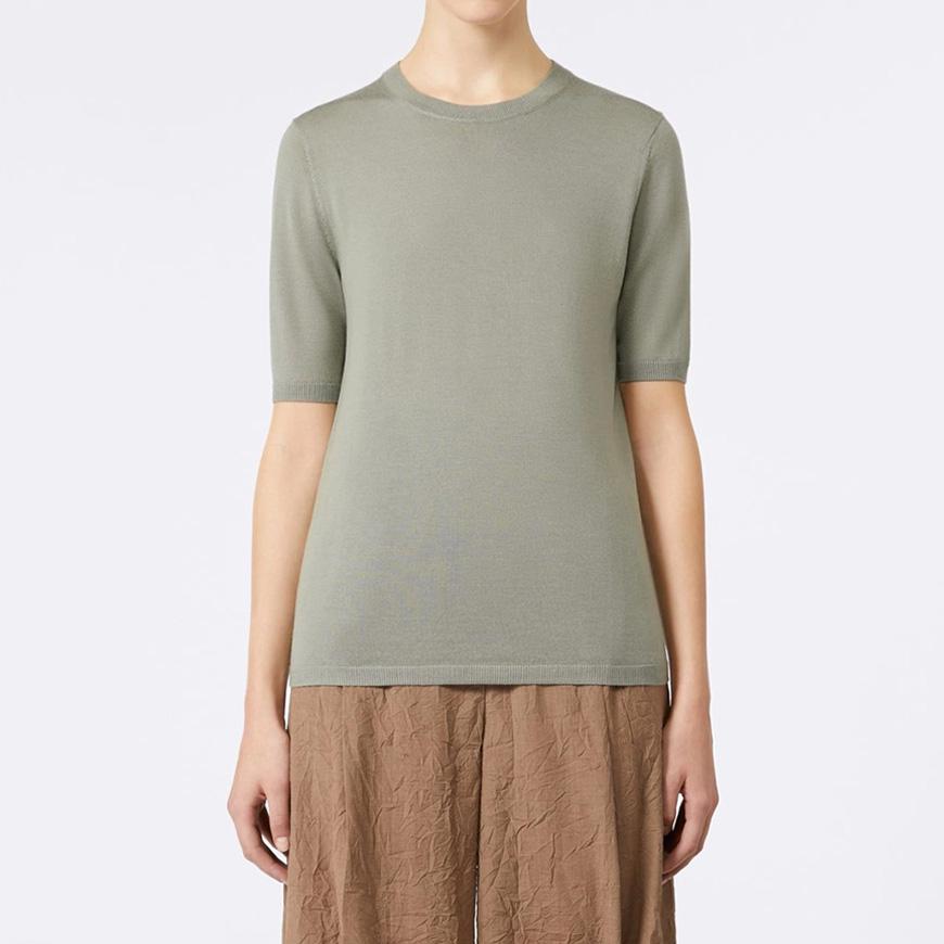 Max Mara Jericho Virgin Wool Crewneck Sweater for Women GERICO 005