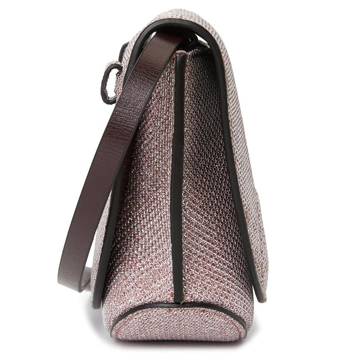GANNI Banner Shoulder Bag Black Leather Handbag