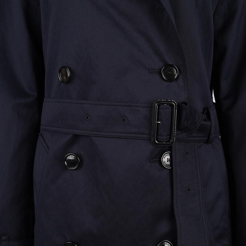BURBERRY Navy Harborne Women’s Trench Coat 80192541