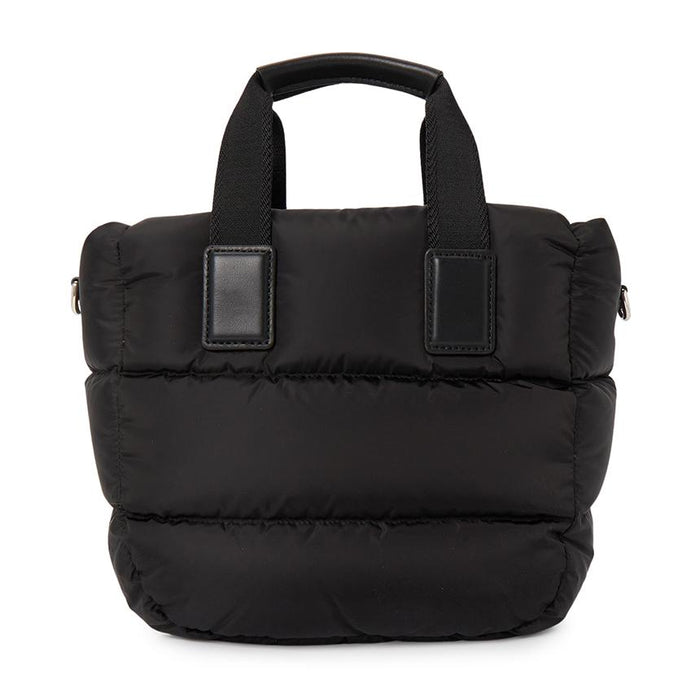 Moncler Caradoc Black Leather Tote Bag