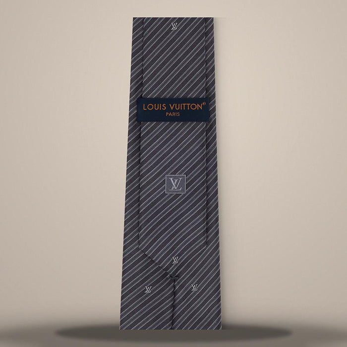 Louis Vuitton Timeless Stripes Tie 7cm Navy Silk Men’s M97759