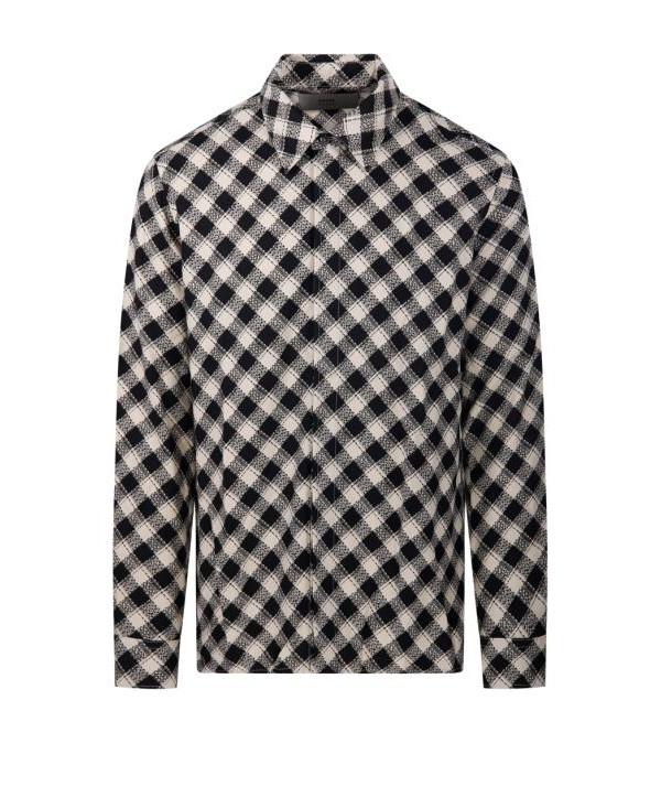 AMI Double Topstitch Classic Shirt